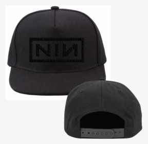 Nin Logo Black Baseball Hat - Nine Inch Nails Cap, HD Png Download, Transparent PNG