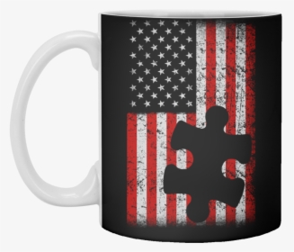 American Flag Puzzle Piece Coffee Mug - Patriot Day September 11 2019, HD Png Download, Transparent PNG
