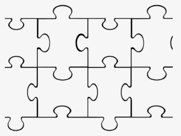 Free Printable Crossword Puzzles For Year Olds Bible - Puzzle Piece Clipart Black And White, HD Png Download, Transparent PNG