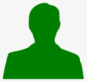 Green Man Sillhouette Svg Clip Arts - Green Head Silhouette Png, Transparent Png, Transparent PNG