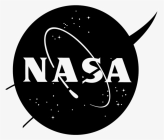 Nasa Logo Wallpaper Hd - Nasa Black And White, HD Png Download, Transparent PNG