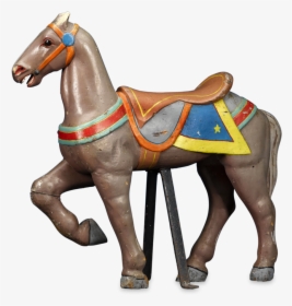 Miniature Illions Standing Carousel Horse - Sorrel, HD Png Download, Transparent PNG