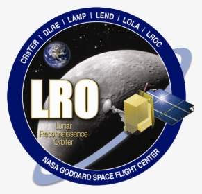 Lro Mission Logo 01 - Lunar Reconnaissance Orbiter Logo, HD Png Download, Transparent PNG