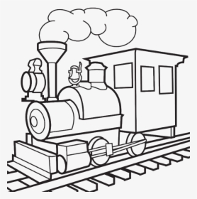 Train Beautiful Image Drawing - Train Pic For Drawing, HD Png Download, Transparent PNG
