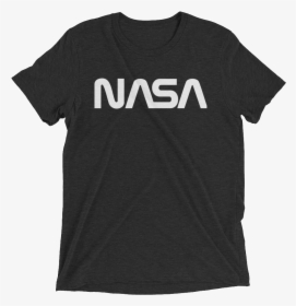 Nasa Worm Logo Retro Vintage Shirt - T Shirt Blues, HD Png Download, Transparent PNG