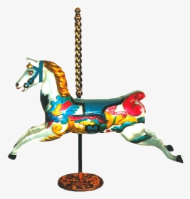 Transparent Merry Go Round Horse Clipart - Carousel, HD Png Download, Transparent PNG