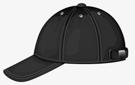 Clipart Baseball Shoe - Black Baseball Cap Clipart, HD Png Download, Transparent PNG