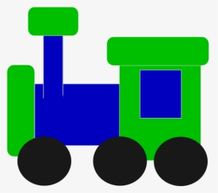Blue And Green Train Svg Clip Arts - Blue And Green Train Clipart, HD Png Download, Transparent PNG