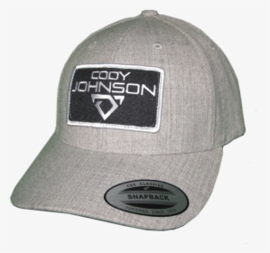Cody Johnson Snap Back Hat With Black Patch - Baseball Cap, HD Png Download, Transparent PNG