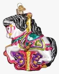 Carousel Horse Ornament - Child Carousel, HD Png Download, Transparent PNG