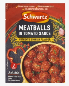 Meatballs - Schwartz Spanish Meatballs In Tomato Sauce, HD Png Download, Transparent PNG