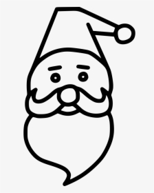 Santa Claus Beard Cap, HD Png Download, Transparent PNG