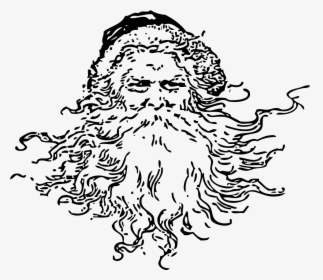 Colour In Father Christmas, HD Png Download, Transparent PNG