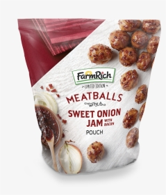 Sweet Onion Jam Sauced Meatballs With Bacon - Farm Rich Grape Jelly Sauce Meatballs, HD Png Download, Transparent PNG