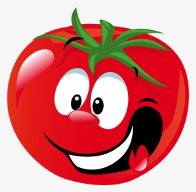 Tomatoes Clipart File - Cartoon Fruits And Vegetables Clipart, HD Png  Download , Transparent Png Image - PNGitem