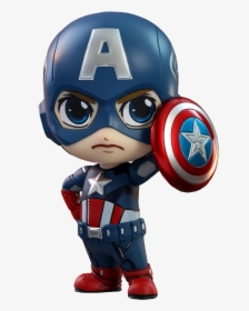 Hot Toys Cosbaby Captain America, HD Png Download, Transparent PNG
