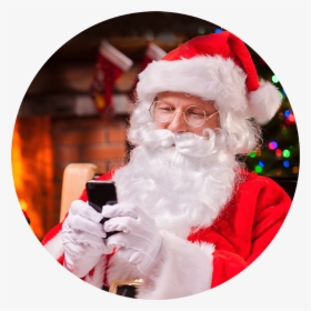 Santa-claus - Santa Claus Santa Phone Number, HD Png Download, Transparent PNG