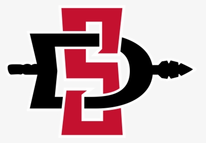 Baseball Letters Png - San Diego State Basketball Logo, Transparent Png, Transparent PNG