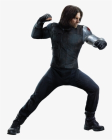 Winter Soldier Bucky Png Image - Captain America Civil War Bucky Png, Transparent Png, Transparent PNG