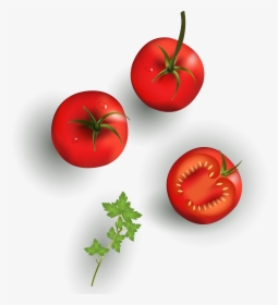 Cherry Tomato Vegetable Drawing Food - Vegetable Drawing With Texture, HD Png Download, Transparent PNG