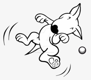 Bull Terrier Drawing - Bull Terrier Images Black And White Cartoon, HD Png Download, Transparent PNG