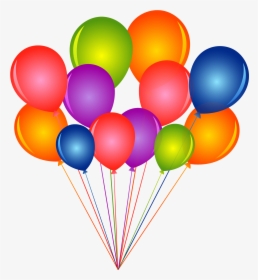 Bunch Of Balloons Png, Transparent Png, Transparent PNG