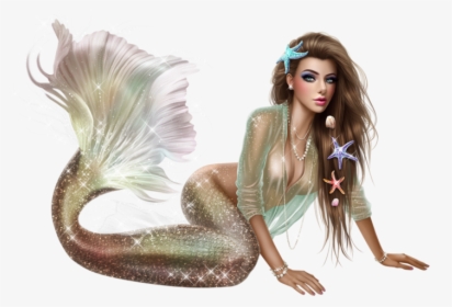 Mermaid Png - Mermaid Girl Png, Transparent Png, Transparent PNG