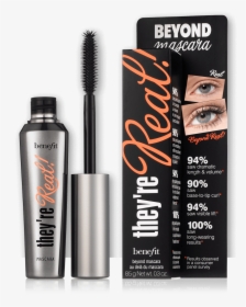 Re Real Lengthening Mascara - มา ส คา ร่า Benefit They Re Real, HD Png Download, Transparent PNG