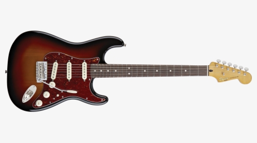 Electric Guitar Png - Fender Stratocaster Deluxe Sunburst, Transparent Png, Transparent PNG