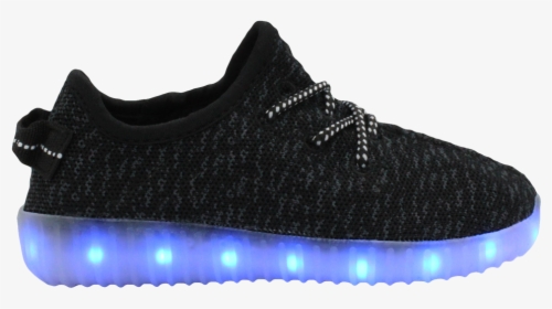 Galaxy Led Shoes Light Up Usb Charging Low Top Knit - Walking Shoe, HD Png Download, Transparent PNG
