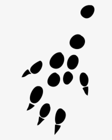 Hedgehog Hind Leg Paw Clipart - Paw, HD Png Download, Transparent PNG