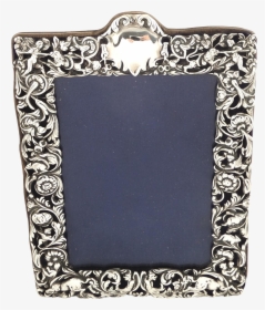 Antique Victorian Sterling Silver Photo Frame - Antique Silver Photo Frames, HD Png Download, Transparent PNG