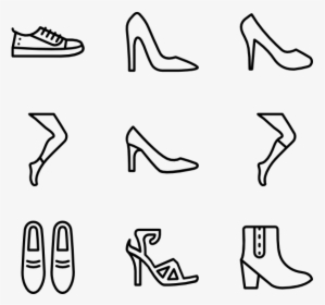 Woman Footwear - Women Shoe Icon Png, Transparent Png, Transparent PNG
