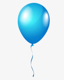 Balloon Png Image - Transparent Background Blue Balloon Png, Png Download, Transparent PNG