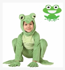 Kids Deluxe Frog Costume - Frog Halloween Costume, HD Png Download, Transparent PNG