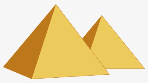 Pyramids Png Hd - Clipart Pyramid, Transparent Png, Transparent PNG