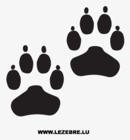 Dog Paws Decal - Sticker, HD Png Download, Transparent PNG