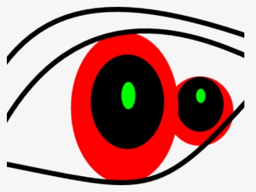 Red Eyes Clipart Real Eye - Red Eye Clipart, HD Png Download, Transparent PNG