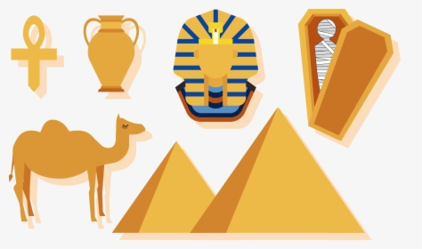 Egyptian Pyramids Ancient Egypt Clip Art - Ancient Egypt Pyramids Clipart, HD Png Download, Transparent PNG