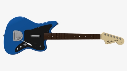 2ds Transparent Guitar - Rock Band Fender Jaguar Blue, HD Png Download, Transparent PNG