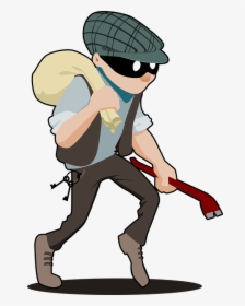 Thief, Robber Png - Criminal Clipart, Transparent Png, Transparent PNG