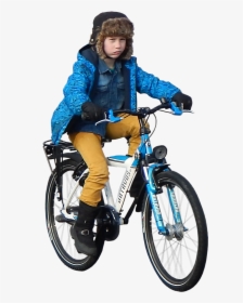 Kid Biking Png, Transparent Png, Transparent PNG