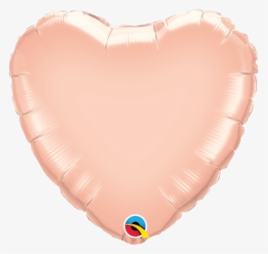 Transparent Black And Gold Balloons Png - Rose Gold Heart Balloon Transparent, Png Download, Transparent PNG
