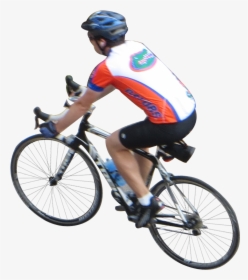 Cycling Transparent - Bicycle Aerial View Png, Png Download, Transparent PNG