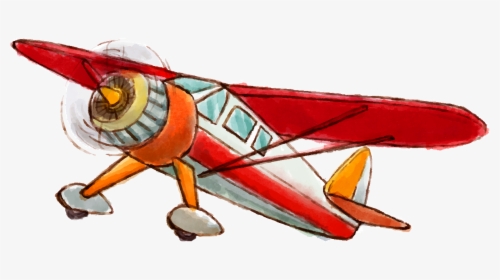 Light Euclidean Aircraft Vector Vintage Airplane Hand-painted - Free Vintage Airplane Vectors, HD Png Download, Transparent PNG
