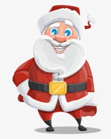 Transparent Santa Claus Png - Santa Claus Smile Png, Png Download, Transparent PNG
