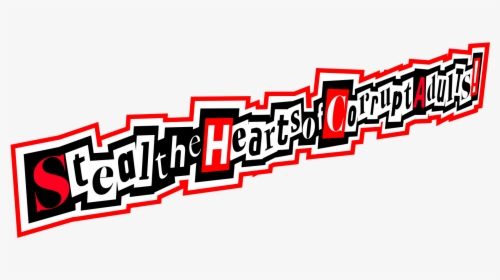 Steal The Hearts Of Corrupt Adults - Phantom Thieves Logo Transparent, HD Png Download, Transparent PNG