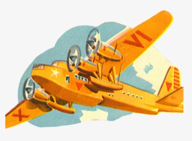 Old Airplane Cliparts - Vintage Plane Png, Transparent Png, Transparent PNG