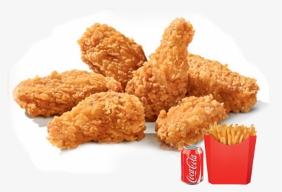 Transparent Hot Wings Png - Kfc Fried Chicken Png, Png Download, Transparent PNG