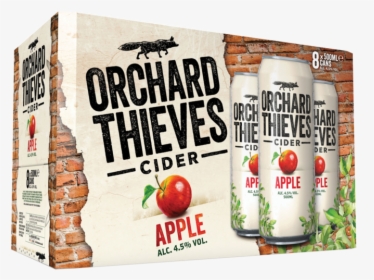 Orchard Thieves 8 X 500ml Fa 3d - Orchard Thieves 8 Pack, HD Png Download, Transparent PNG